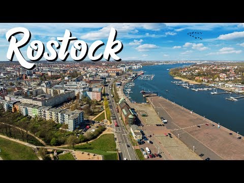 Rostock von oben - DJI Mavic 2 Cinematic Footage + Warnemünde