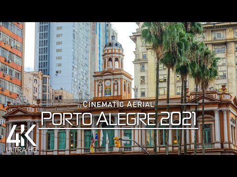 【4K】🇧🇷 Porto Alegre from Above 🔥 RS, BRAZIL 2021 🔥 Cinematic Wolf Aerial™ Drone Film