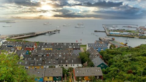 Helgoland Sonnenuntergang