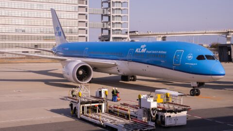 KLM Flugzeug