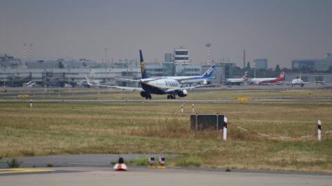 Ryanair am Flughafen Düsseldorf