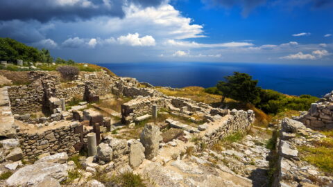 Flüge nach Santorin